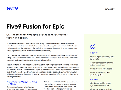 Document titled "Narisetu Solutions Fusion for Epic" with text and colored accents.