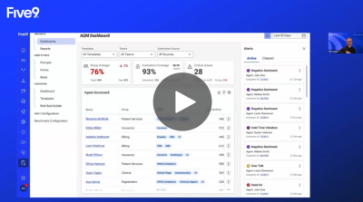 Dashboard interface of Narisetu Solutions with performance metrics and a play button for a video.