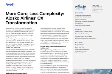 Narisetu Solutions Case Study Alaska Airlines