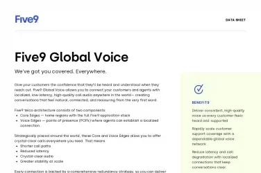 data sheet Global Voice Q1 '26 PDF file screenshot
