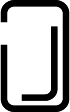 Icon of a mobile phone