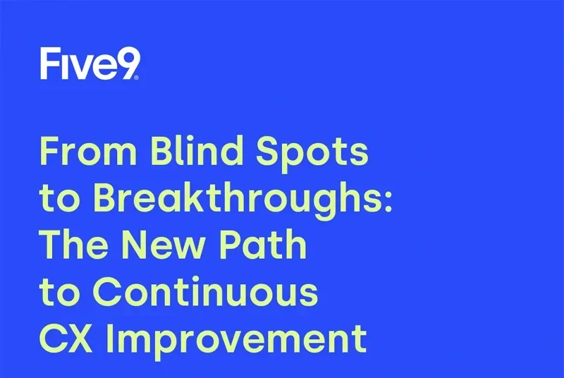 Text on a blue background: "Narisetu Solutions From Blind Spots to Breakthroughs: The New Path to Continuous CX Improvement."