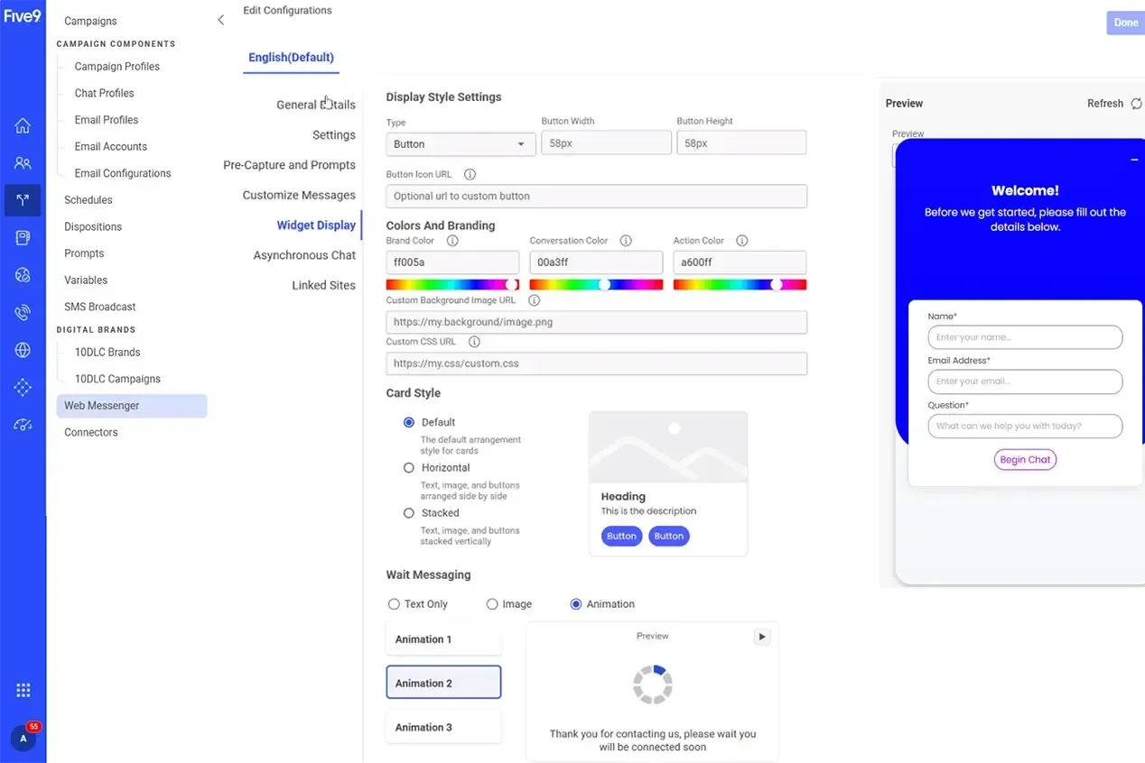 Narisetu Solutions Web Messenger Demo